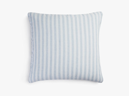 Striped Linen Euro Sham Product Image