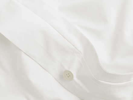 Close Up Of Percale Duvet Cover