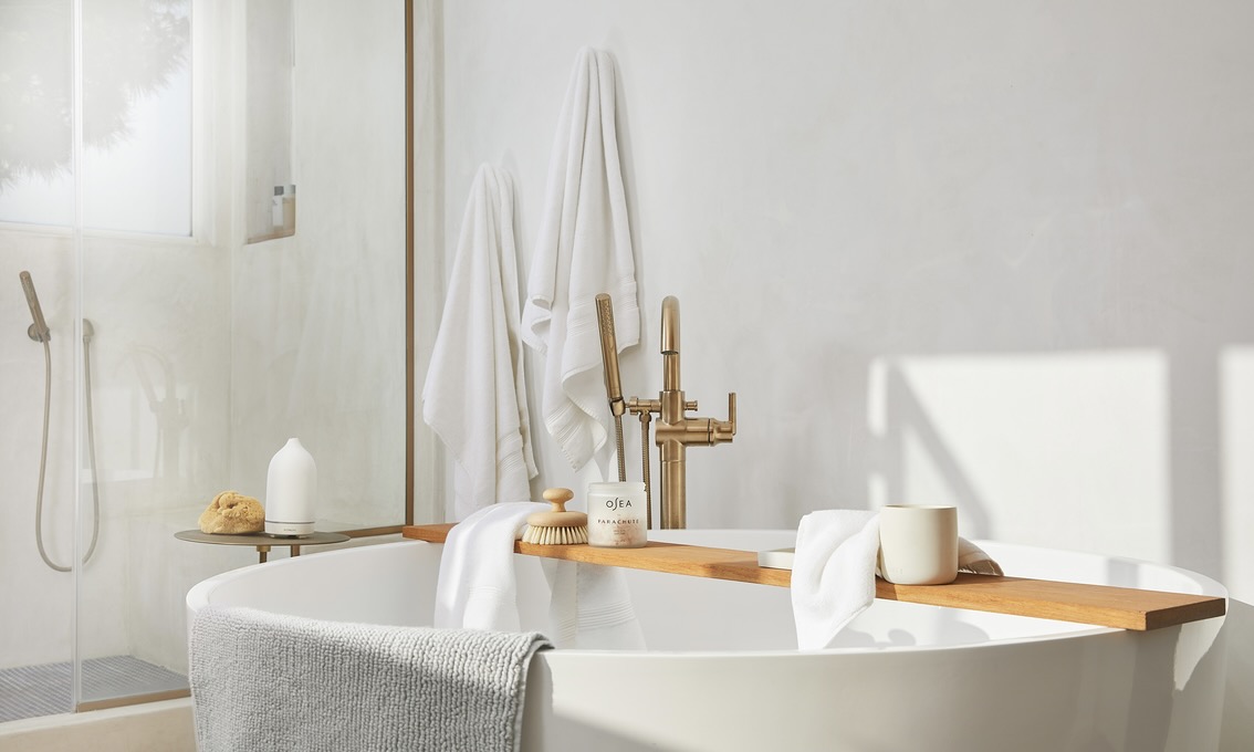 Bamboo Fiber Large Bath Towel Shower Bathroom Home Hotel Travel Towel 4 Styles 