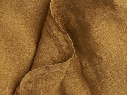 Close Up Of Linen Top Sheet