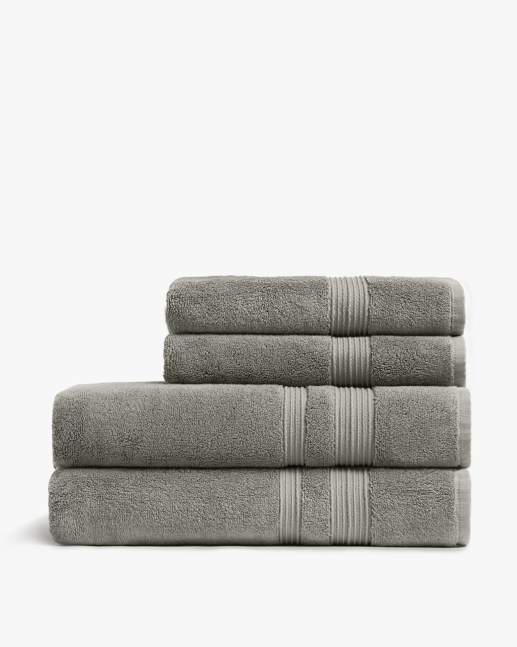 2+2 Classic Turkish Cotton Bath Bundle