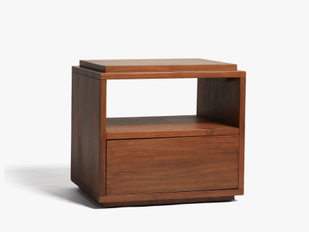 Bluff Rectangle Nightstand With Drawer