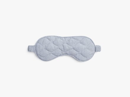 Chambray Quilted Eye Mask Product Image