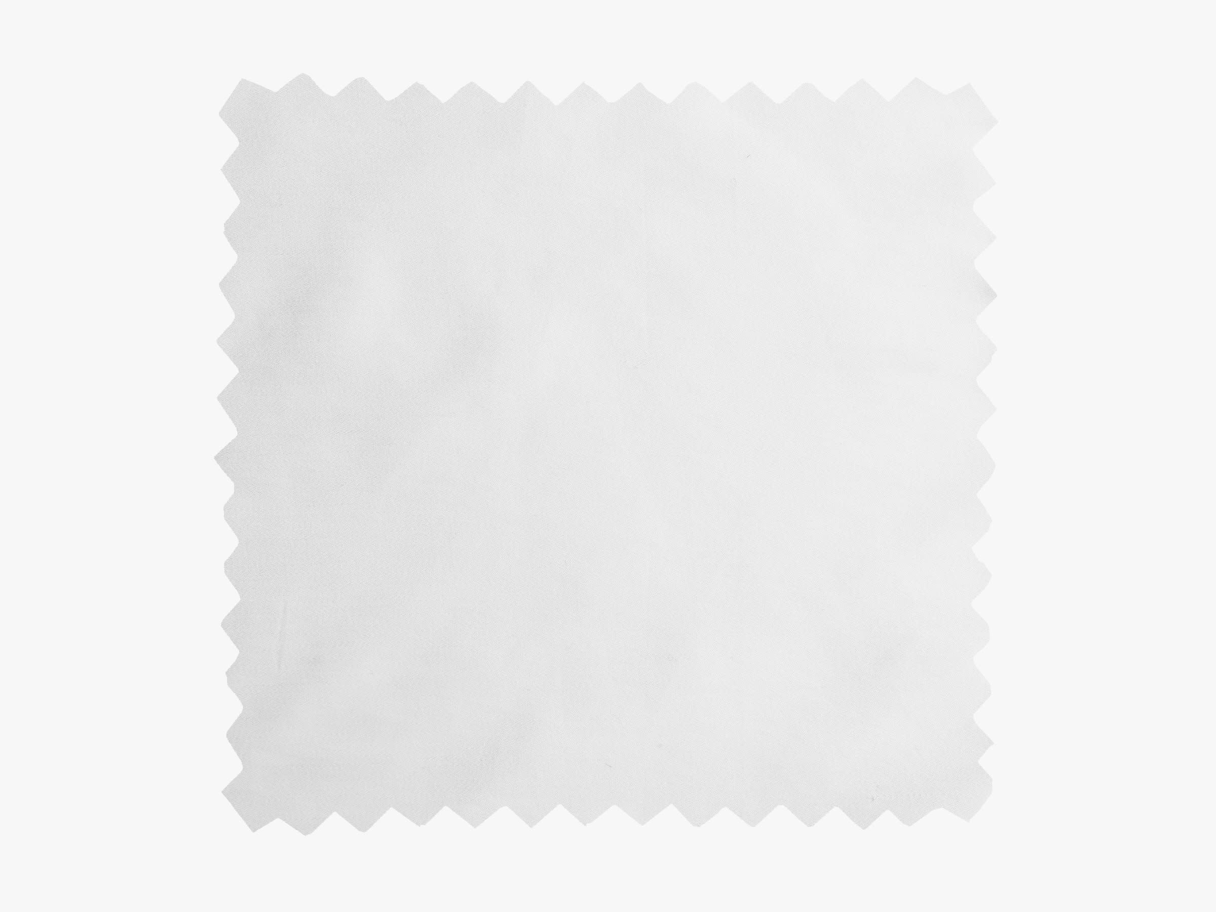 White Sateen Fabric Swatch