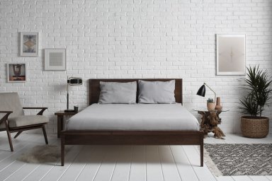 Grey Classic Linen Pillowcase Set