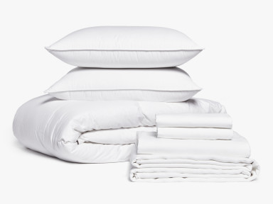 White Linen Bed Bundle