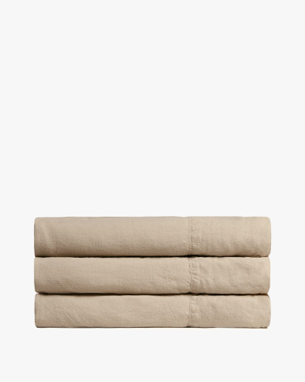 Toast Linen Top Sheet