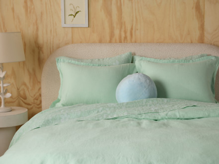 Le FLEUR Shearling Sphere Pillow