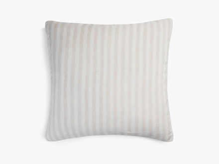 Striped Linen Euro Sham Product Image