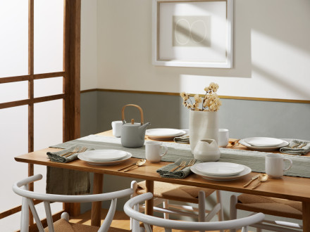 Linen Waffle Tabletop Collection