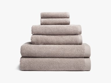 Sandstone Heathered Towels