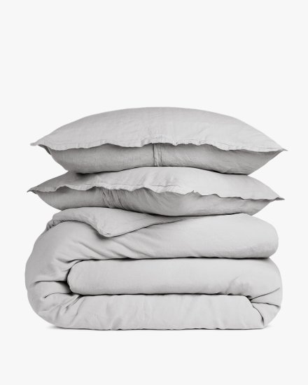 Fog Linen Duvet Cover Set