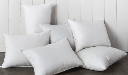 Photograph of pillows. 