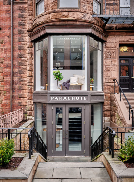 Exterior of our Boston storefront