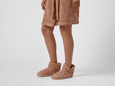 Terra Waffle Bootie Shown In A Room