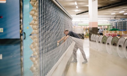 man working in a factory