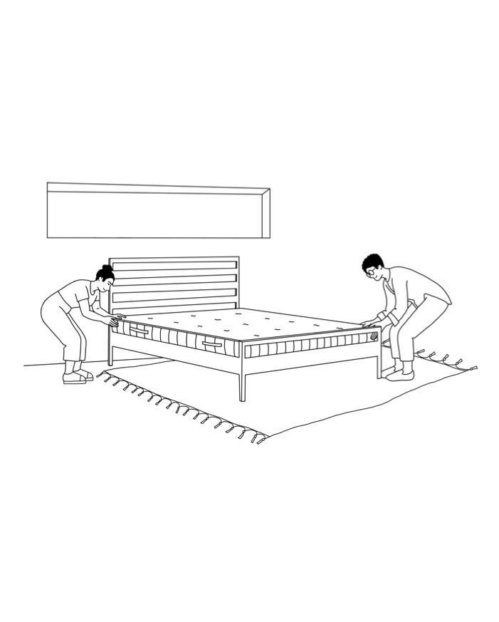 White Glove Mattress Delivery Ready to ship in 46 weeks Parachute