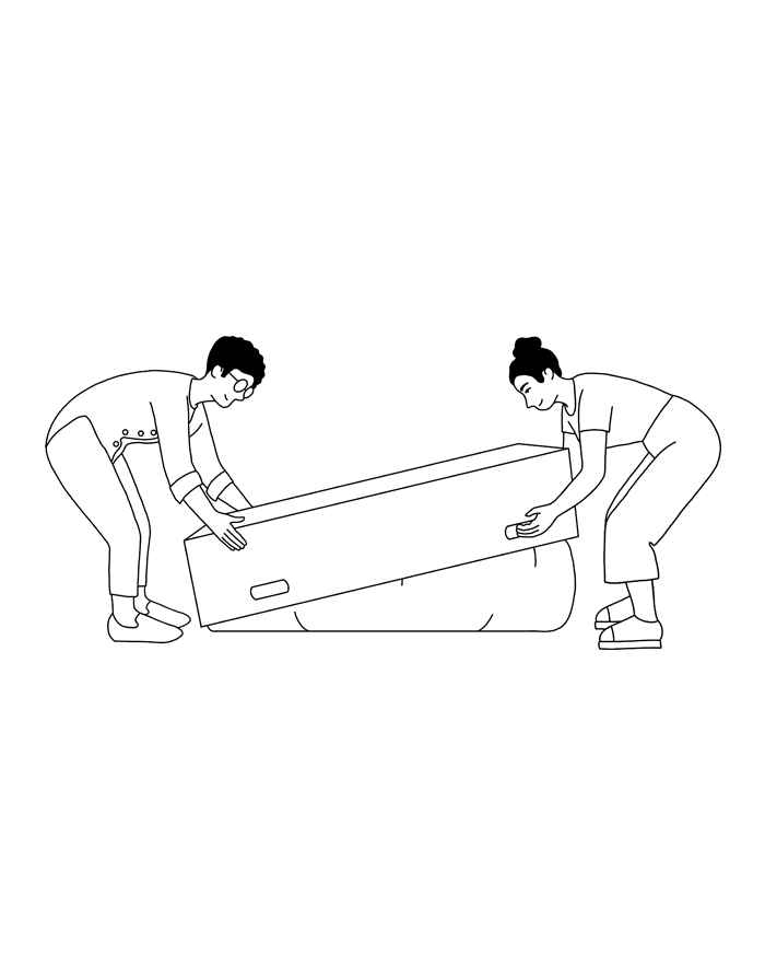 White Glove Mattress Delivery Ready to ship in 46 weeks Parachute