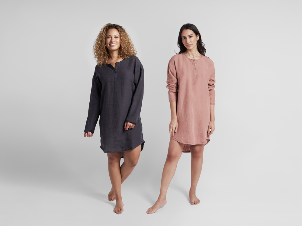 Amazing Women's Night Dress - 100% Cotton Sleep Shirts - Ladies