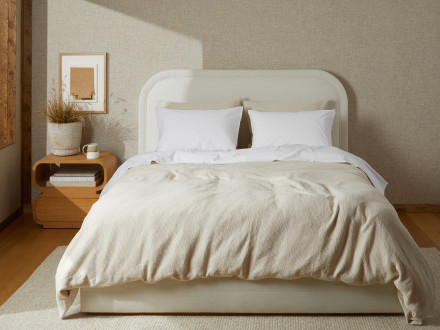 Organic Textured Duvet Cover Set