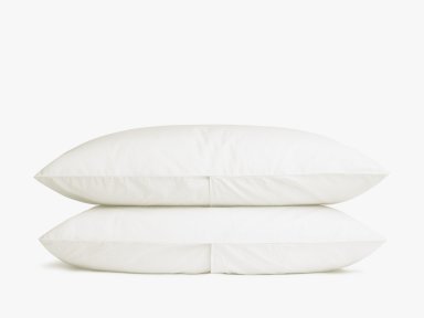 Cream Percale Pillowcase Set Product Image