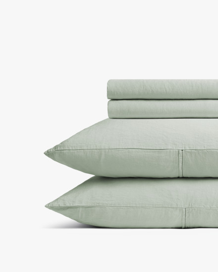 Sage Heirloom TENCEL™ Linen Sheet Set