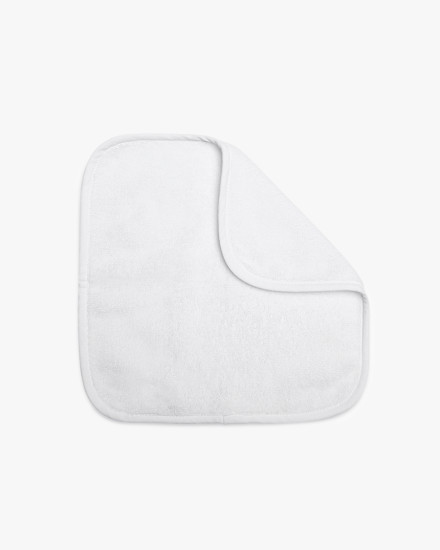 White Organic Baby Washcloth