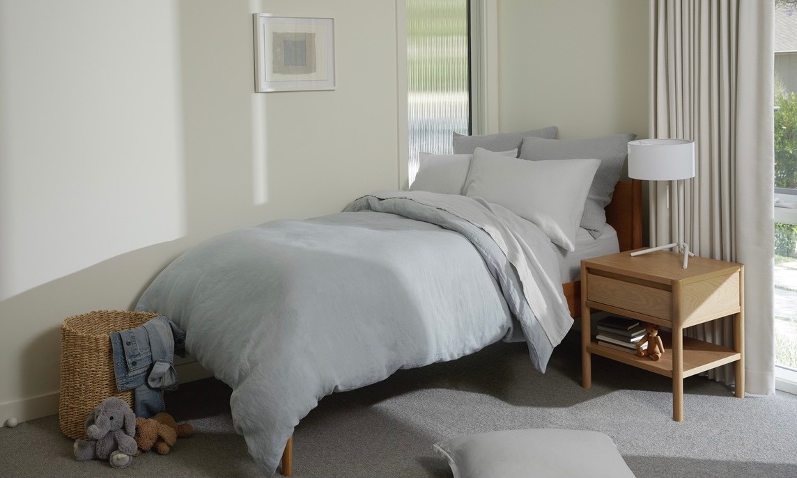 TwinSize Bed Dimensions How Big Is a Twin Bed? Parachute Blog