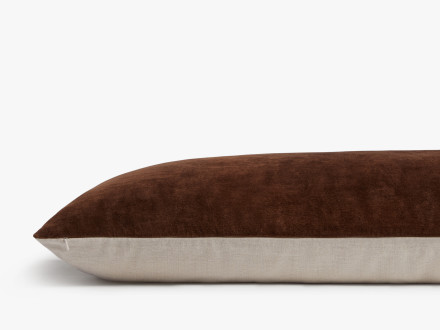 Velvet Lumbar Pillow