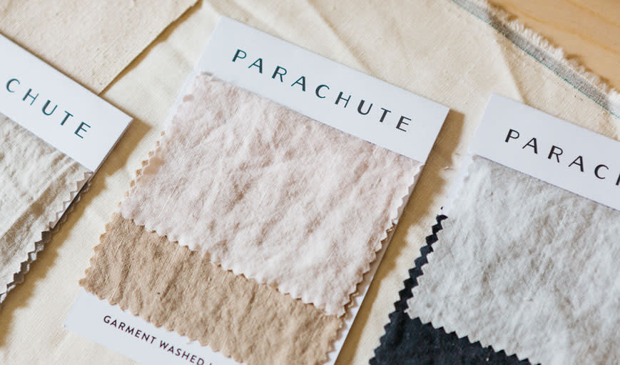 Tappan x parachute samples 