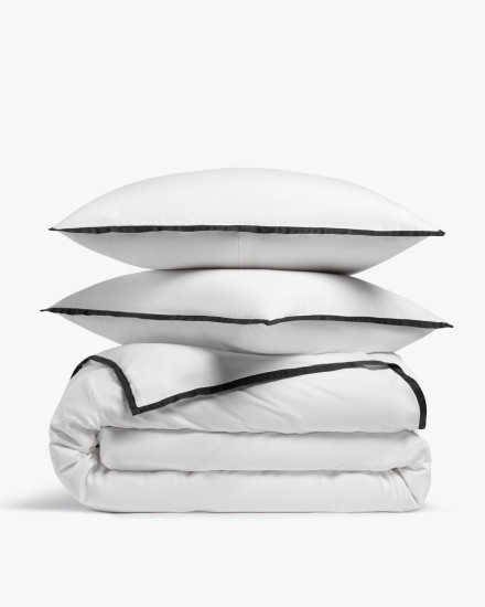 White Organic Soft Luxe Duvet Cover Set