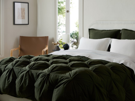 Organic Cotton Puff Comforter