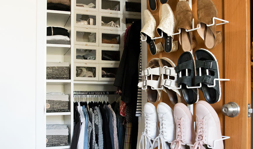 Image of a clean closet