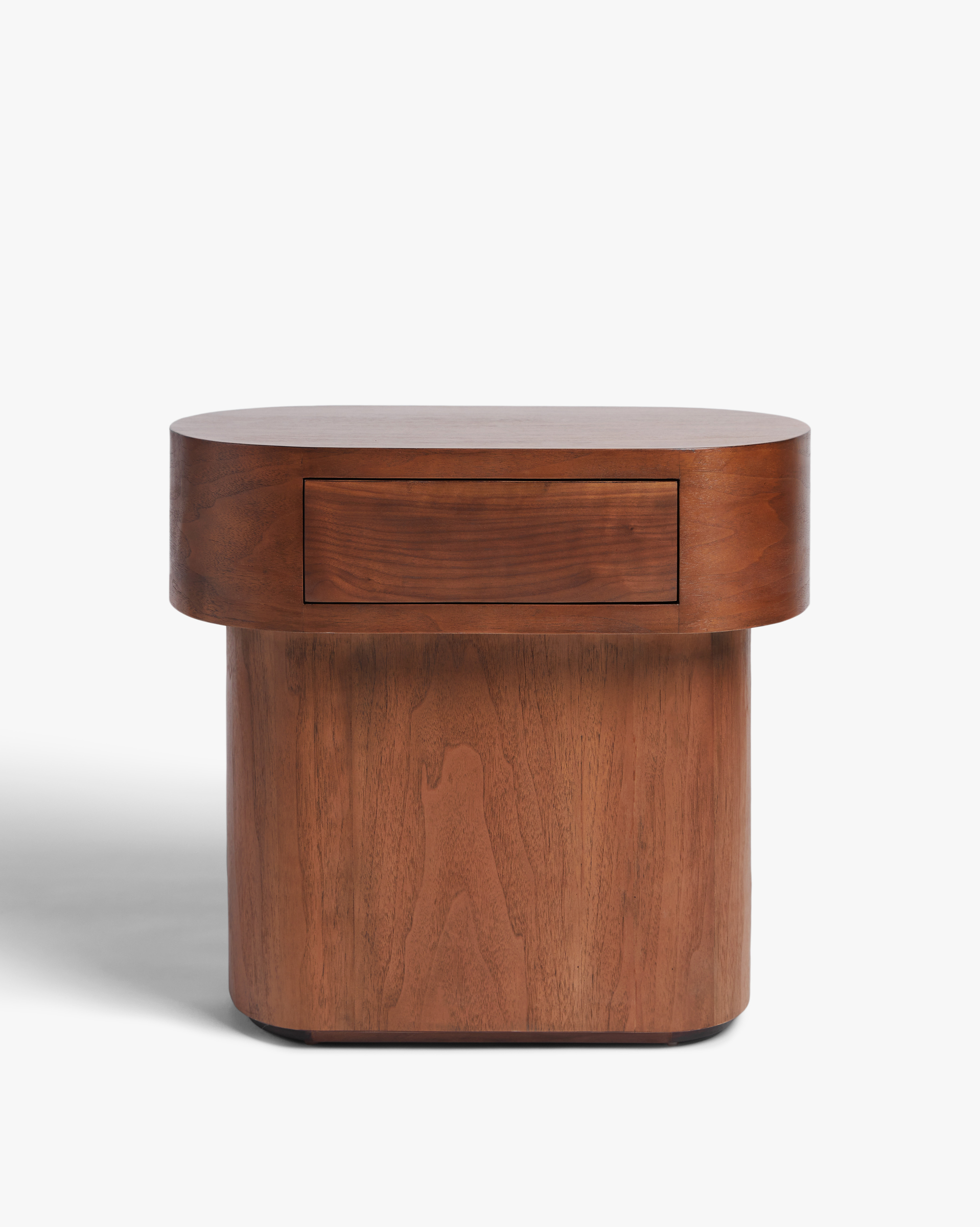 Bluff Oval Nightstand with Drawer | Parachute