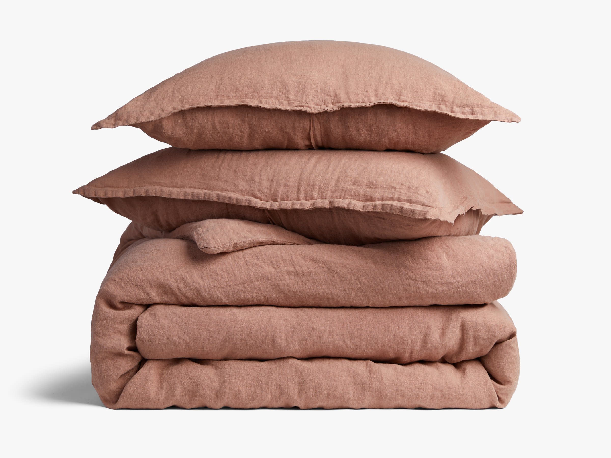 Clay Linen Duvet Cover Set Product Image