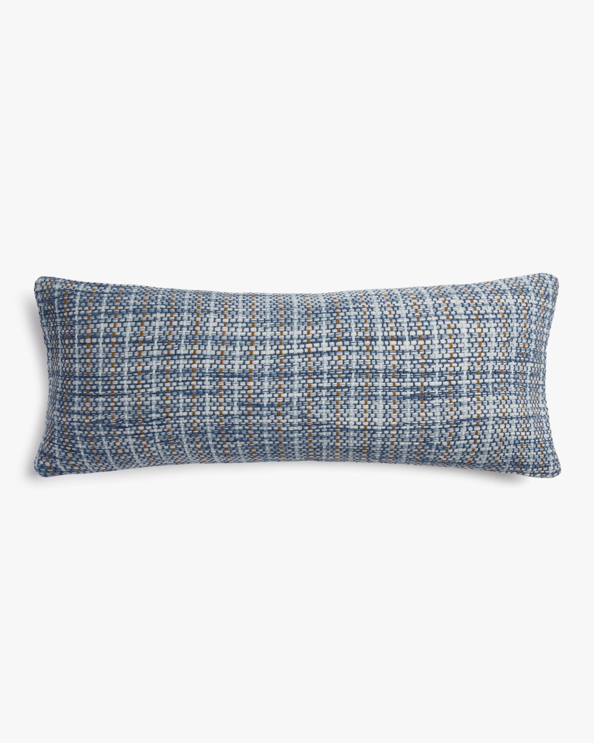 Indigo lumbar outlet pillow