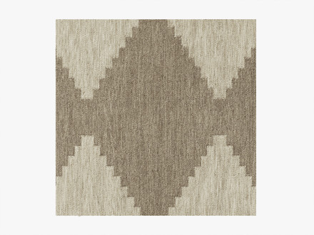 Medallion Wool Kilim Rug Swatch