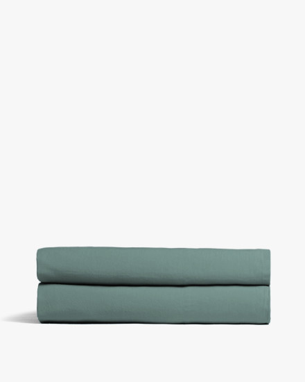 Agave Percale Fitted Sheet