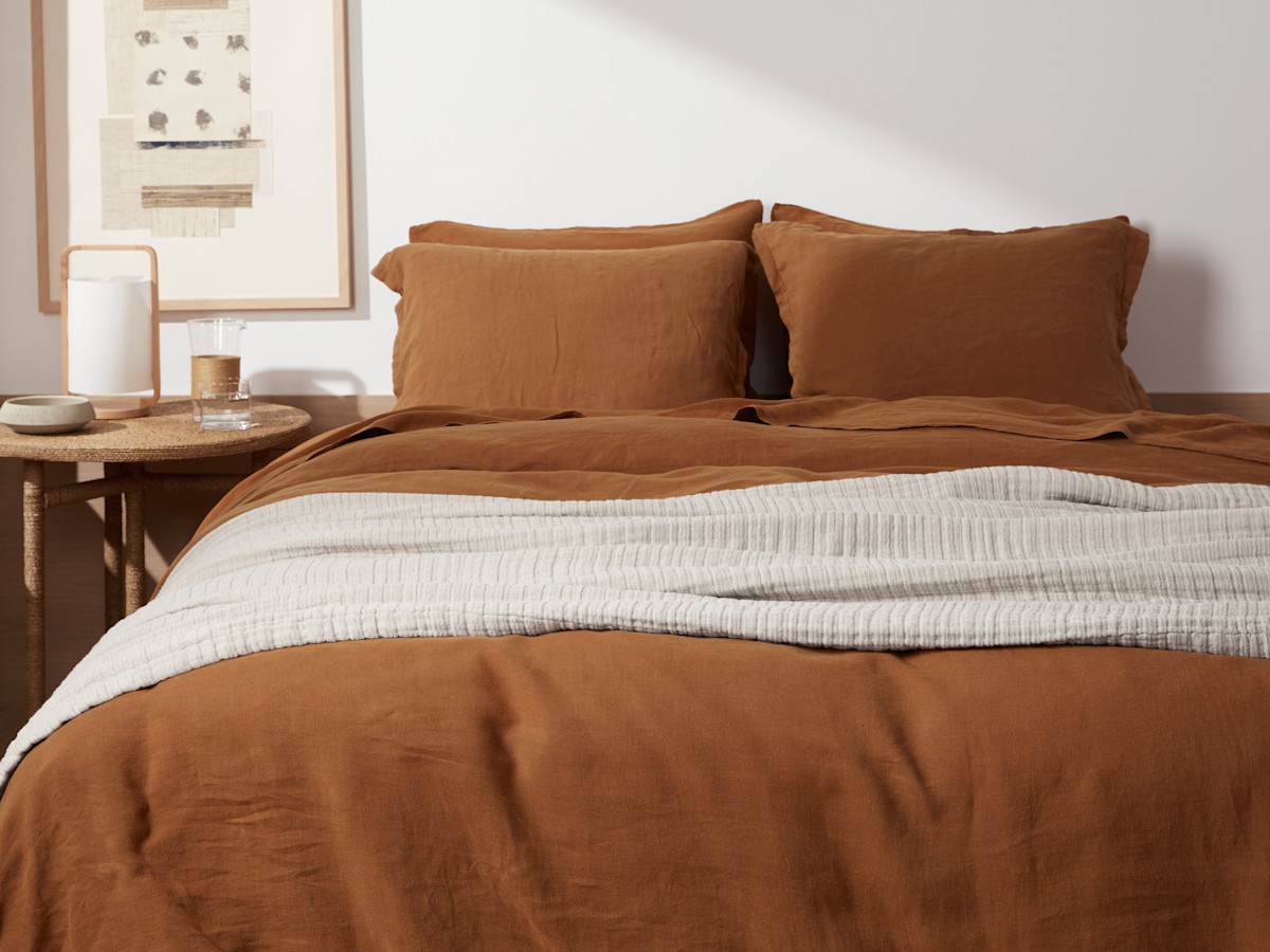 Cloud Linen Gauze Bed Blanket Parachute