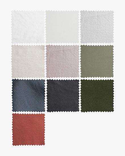 Fog Linen Fabric Swatch
