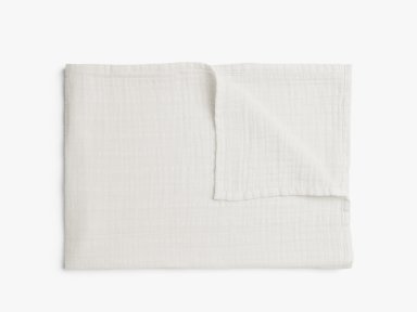 Cream Muslin Swaddle Blanket Product Image