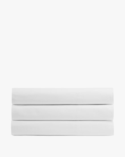 White Brushed Cotton Top Sheet