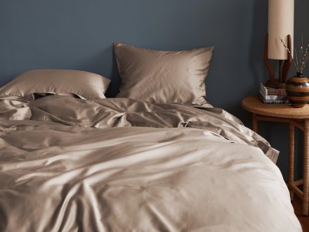 Sateen Duvet Cover Shown In A Room