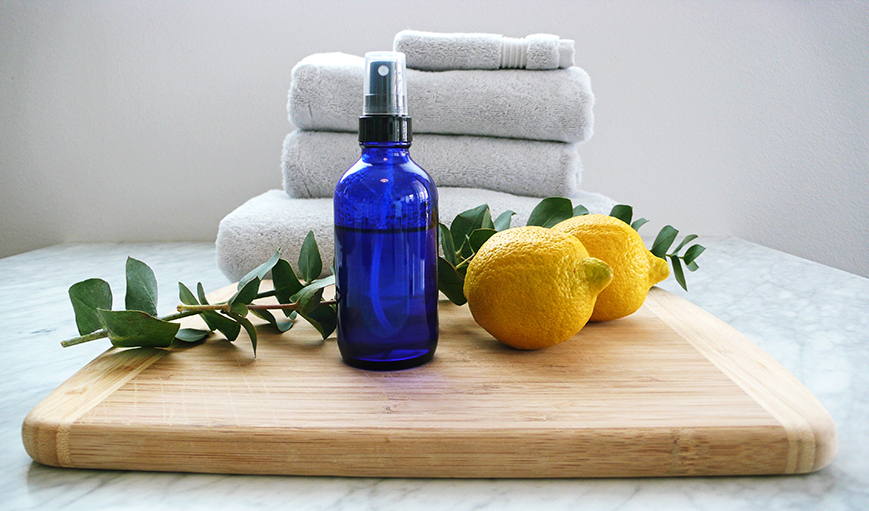DIY Natural Daily Shower Spray - The Inspired Room