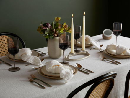 Linen Waffle Tabletop Collection