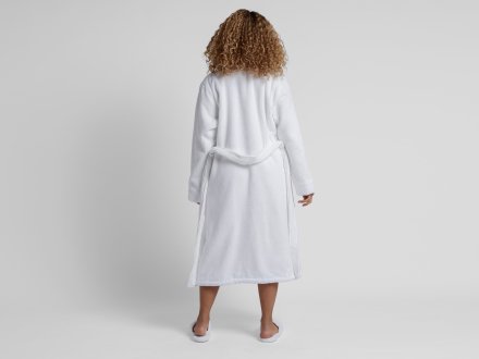 Soft Rib Robe Shown In A Room