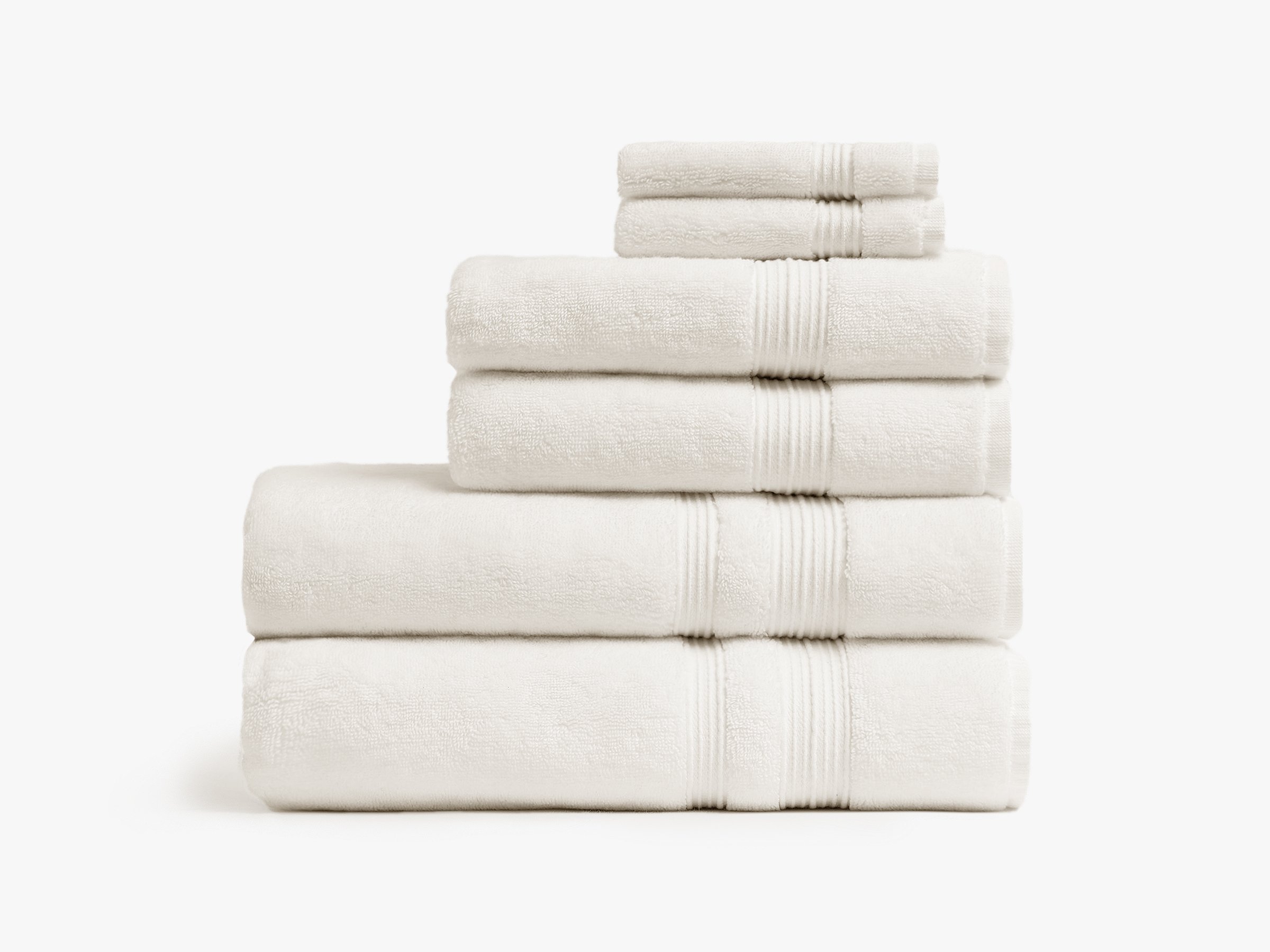 Turkish Cotton Bath Towel Set - White | The Company Store
