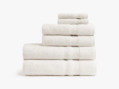 Cream Classic Turkish Cotton Towels Product Image