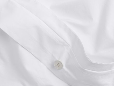 Close Up Of Percale Duvet Cover Set