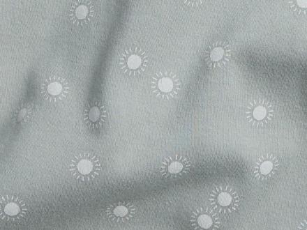 Close Up Of Sunburst Footie Pajama